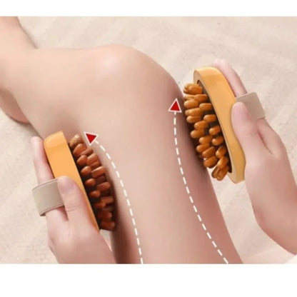 1pc Body Anti Cellulite Brush Soothing  Essential Oil Spa Air Cushion Massage Hair Comb Scalp Massage Brush Body Massager