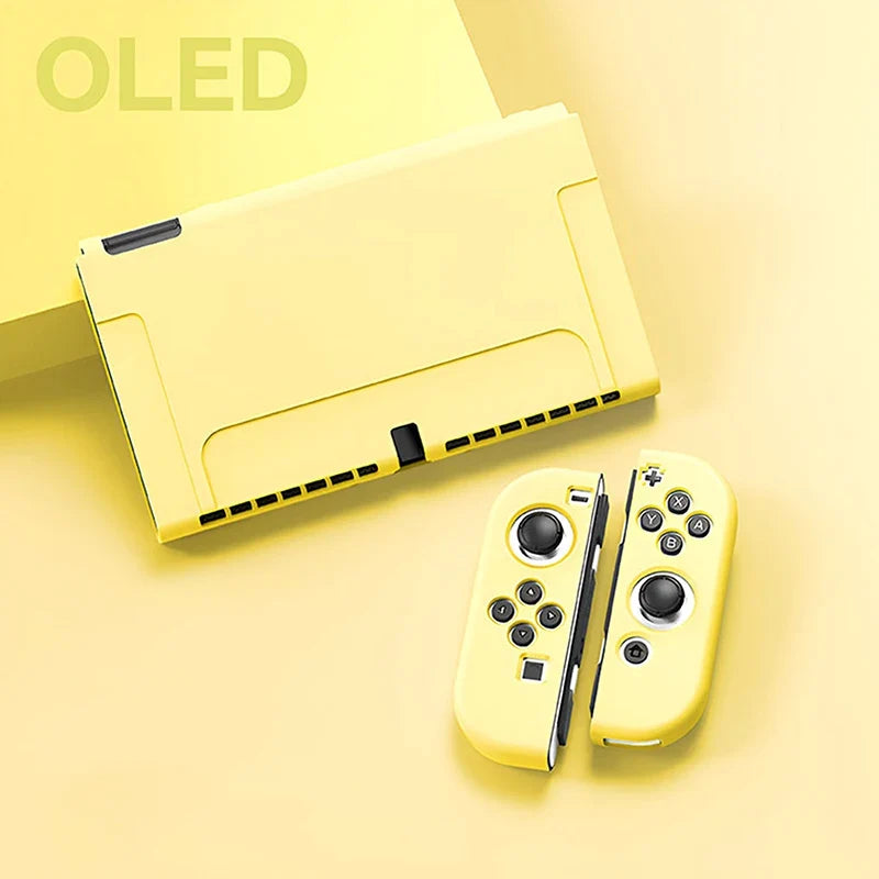 NEW SALE Protective Case Compatible With  Switch OLED Console And Joy-Cons, Switch Can Be Inserted In Dock With Shell