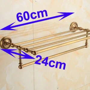 . Solid Brass Bathroom Accessories Set,Robe hook,Paper Holder,Towel Bar,Soap Basket,Bathroom Fitting Sets