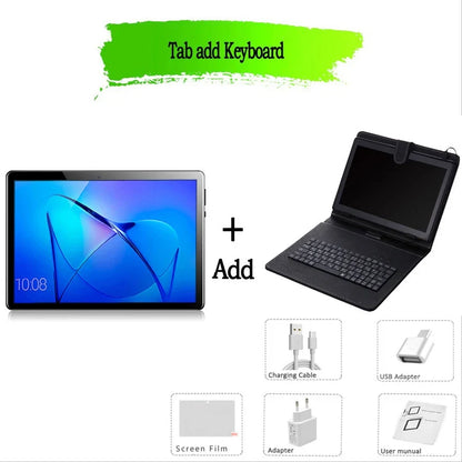 TABLET 10.1 Inch Tablet Android 13 Tablet 6GB RAM 128GB ROM 4G Mobile Phone Call Octa Core 8 CPU AI Speed-up 5000mAh Battery