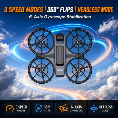 VR Big Drones 4K HD Wide Angle Camera WiFi FPV RC Helicopter with Large Screen Foldable Quadcopter for Professional Photography
