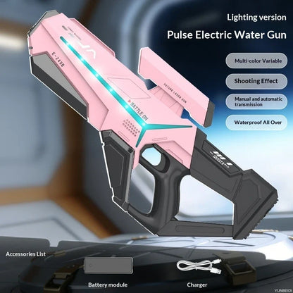 Electric Water Gun Automatic Storage Water Gun Large-capacity Continuous Spray Summer Outdoor Toy Water Gun Children's Gift
