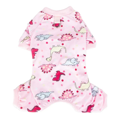 Dog Pajamas for Small Dogs Girl Boy Puppy Pjs Summer Pet Onesies for Chihuahua Yorkie Teacup Cute Soft Material Stretch Outfit