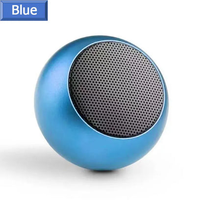 Metal Mini Wireless Bluetooth Speaker Hifi Portable Subwoofer Outdoor Music Stereo Surround Audio Player Bluetooth Speaker