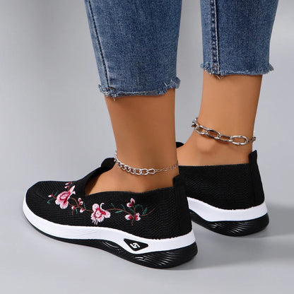 Women's summer breathable mesh flat shoes，women's shoes，casual sneakers shoes, clearance free shipping