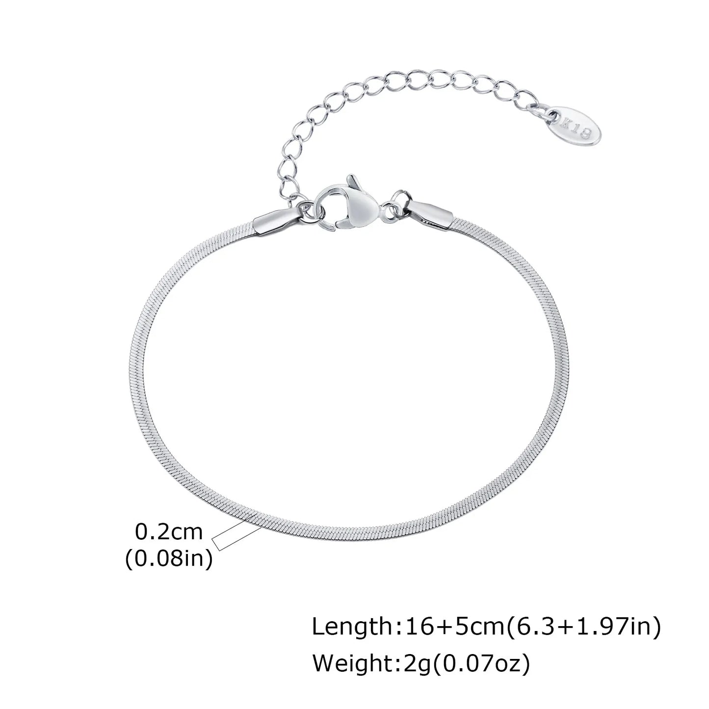 1/2/3pcs Chain Bracelet for Men Women,Stainless Steel Twisted Rope Cuban Chain Wristband,Hip Hop Minimalist Jewelry Gift