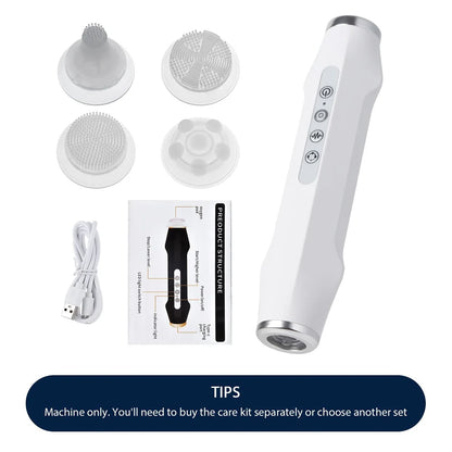 Portable Oxygen Bubble Facial Machine CO2 Bubble Pen Aqua Skin Face Cleansing SPA Beauty Device CO2 Pods Massager