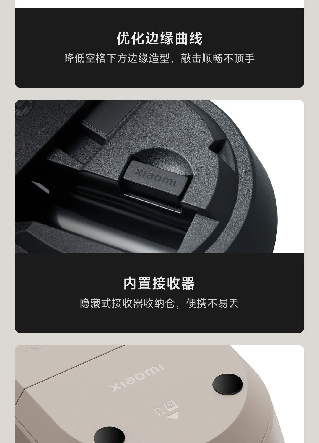 Xiaomi Keyboard and Mouse Set 2 2.4G Wireless Keyboard and Mouse Set Office Slim Keyboard 104Keys Smart Energy-saving Sleep Mode