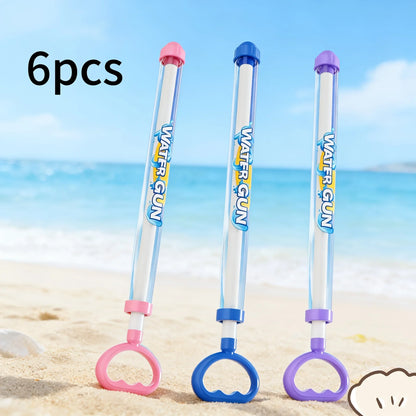 1/3/6pcs Spray Water Pull-Back Water Gun Outdoor Splash Games for Pool Lawn Activities Kids Summer Interactive Water Spray Toys