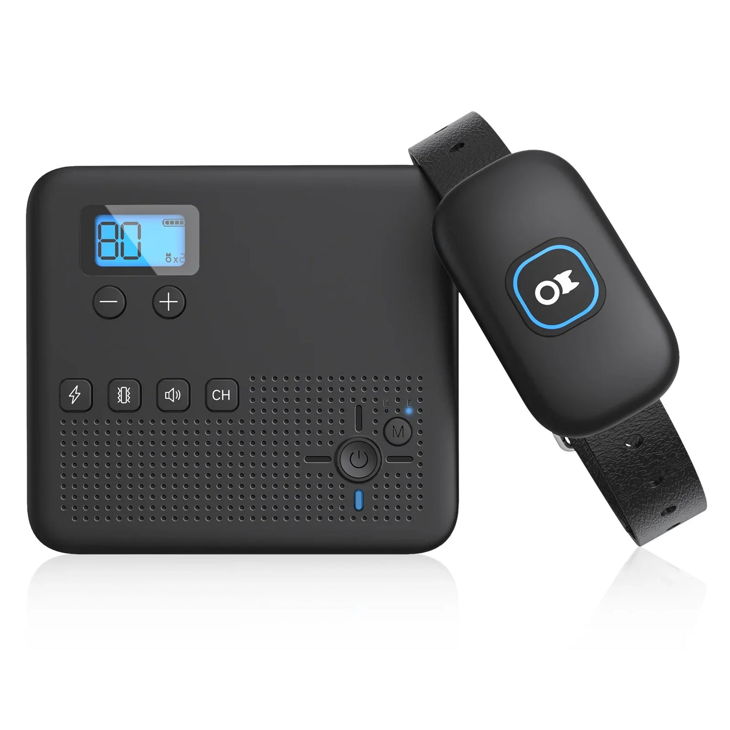 2 IN 1 Wireless Electronic Dog Fence System & Remote Training Collar Beep Shock Vibration and Pet Containment For All Puppy Size
