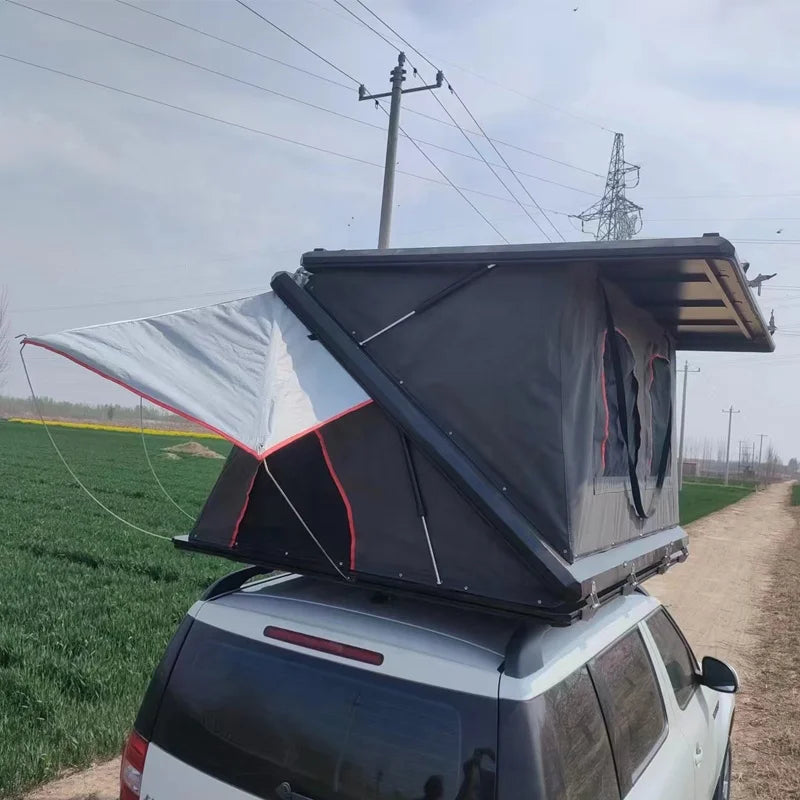 Rooftop Tent Outdoor Convenient Suv Car Camping Hardshell Roof Top Tent Camping Suitable for Family Travel