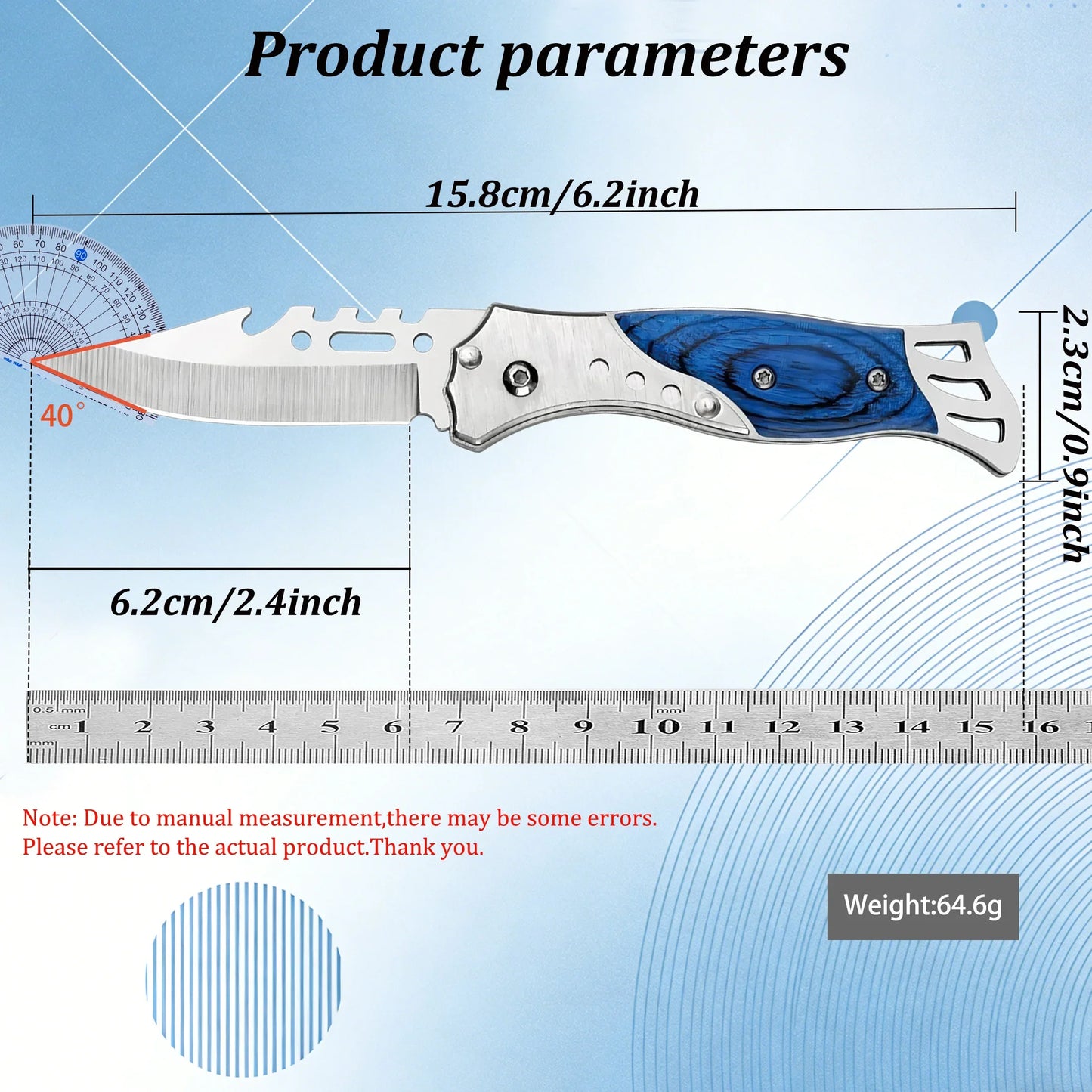 1/2/3/4/5PCS,Folding Utility Cutter Multifunction Knife Sharp Blade Lightweight for Daily Office Home DIY Craft Package Opening