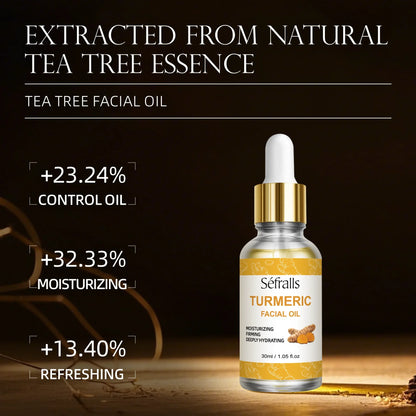 Séfralls Turmeric Skincare Set for All Skin TypesFirming moisturising deep cleansing anti-wrinkle nourishing blemish reduction