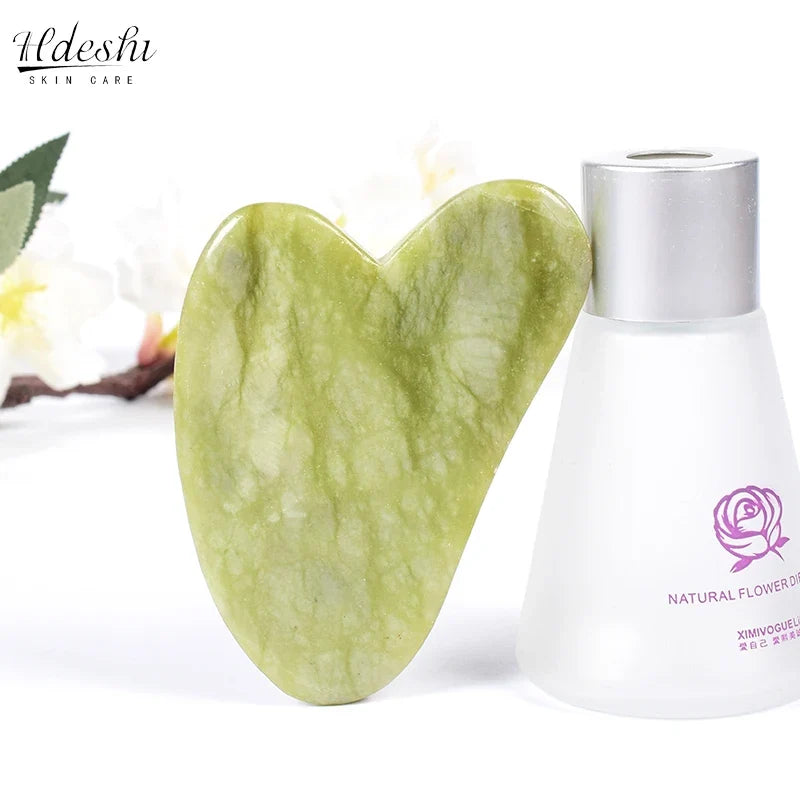 Natural Massager For Face Gouache Scraper Facial Massage Jade Guasha Scraper Gua Sha Skin Scraping Skincare SPA Dropshipping