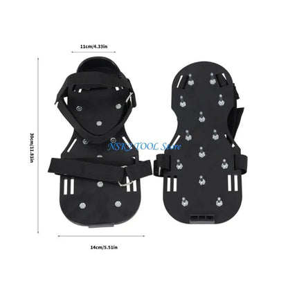 L8RC Professional Gardening Spikes Shoes Spiked Shoes For Effortless Lawn Oxygenation