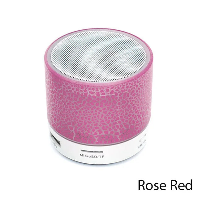 Mini Portable Wireless Bluetooth Speaker Sound Music Box Blutooth With LED Lights For PC Phone Subwoofer Bluetooth HiFi Speaker