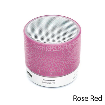 Mini Portable Wireless Bluetooth Speaker Sound Music Box Blutooth With LED Lights For PC Phone Subwoofer Bluetooth HiFi Speaker