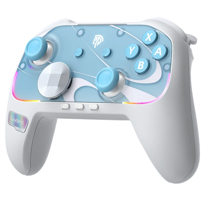 EasySMX S10 Wireless Gamepad TMR Joystick RGB Controller Compatible with Switch 1/2/PC/Phone/TV/Steam, Wake Up, For Pokemon