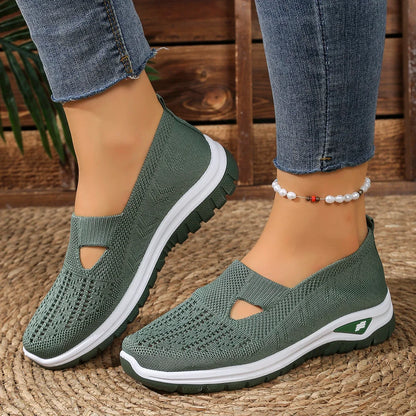 Women's Casual Sports Shoes with Breathable Mesh, Fashionable and Versatile, Soft Soles, Comfortable and Casual