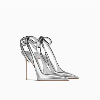 Elegant Beige Stiletto Heels 2025 Summer Women Shoes Pointed Toe Dress Party Sandals