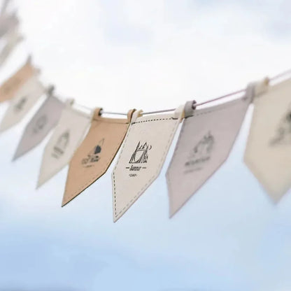 Camping Tent Atmosphere Flag Decoration Scene Layout Flag Outdoor Camp Travel Flag Felt Pennant Hanging Cloth Camping Equipment