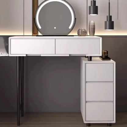 Drawer Vanity Table Accessories Drawer Storage Vanity Table Makeup Bedroom Coiffeuse Avec Miroir Et Tabouret Bedroom Furniture