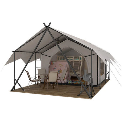 Outdoor Camping Beach Tent Waterproof and  Made of Oxford PVC Fabric for Summer