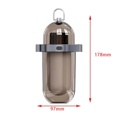 Outdoor Camping Light With Multiple Light Sources, Portable Keychain Hook, Mini Flashlight, Atmosphere Camping Light