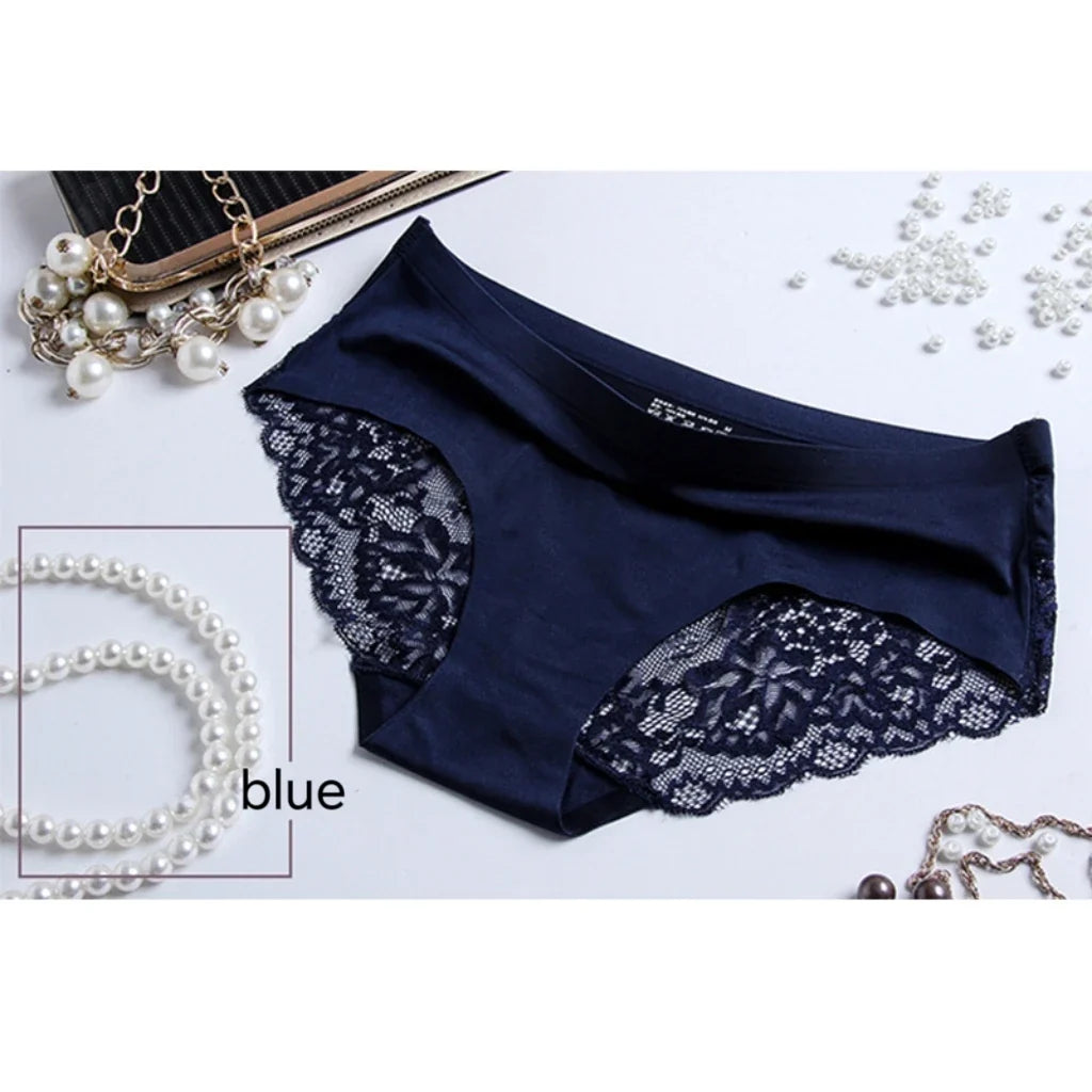 1/3/5/10 seamless women's hollow underwear, comfortable lace underwear, low waist women's underwear, soft women's underwear