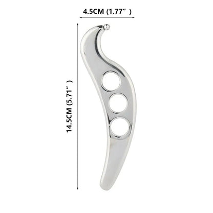 Stainless Steel Gua Sha Muscle Fascia Scraper Tool Skin Scraping Massage Tool Body Shoulder Back Arm Leg Massage Care