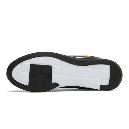 Men Shoes Leather Casual Sports Shoes Outdoor Comfortable Breathable Men Casual Sports Shoes Vulcanized Men Shoes Walking Shoes