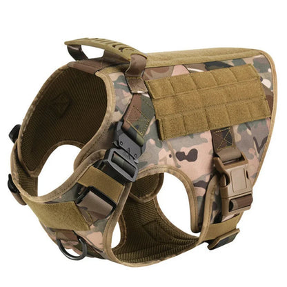 Large Dog Harness Pet German Shepherd Training Vest Tactical Medium Dog Harnesses Hunting For Dogs Accessories