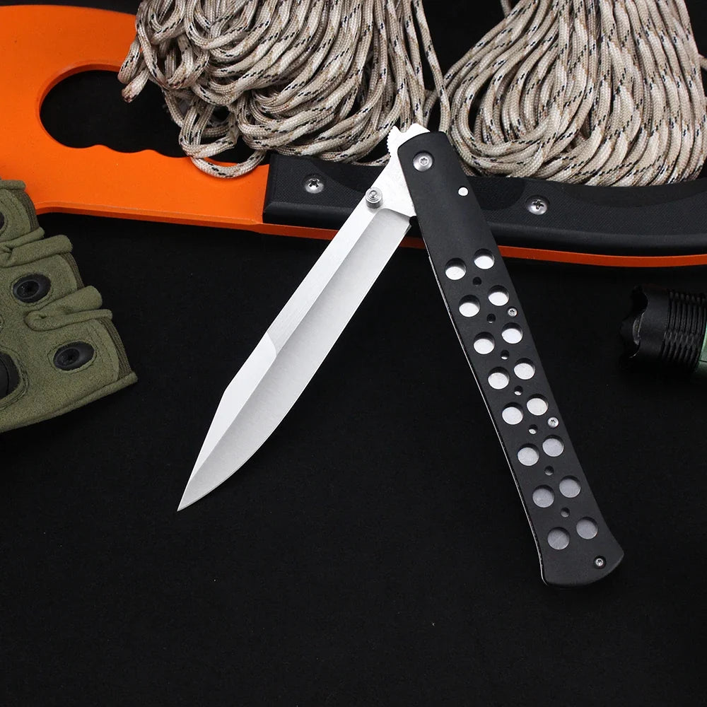 Folding Knife TI LITE Flipper Knife S35VN Blade Outdoor Professional Military Tactical Hunting Survival Self defense Knives Tool