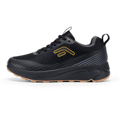 Fittington Men’s Sports Shoes Extra Wide Trail Running Shoes for Men Non-slip Men Sneakers Cushioning Hiking Shoes Support Arch