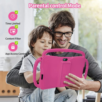 Sauenaneo New 7-inch Tablet Android 13 4000mAh 4GB RAM 64GB ROM Children's Learning Children's Tablet Mini Tablet