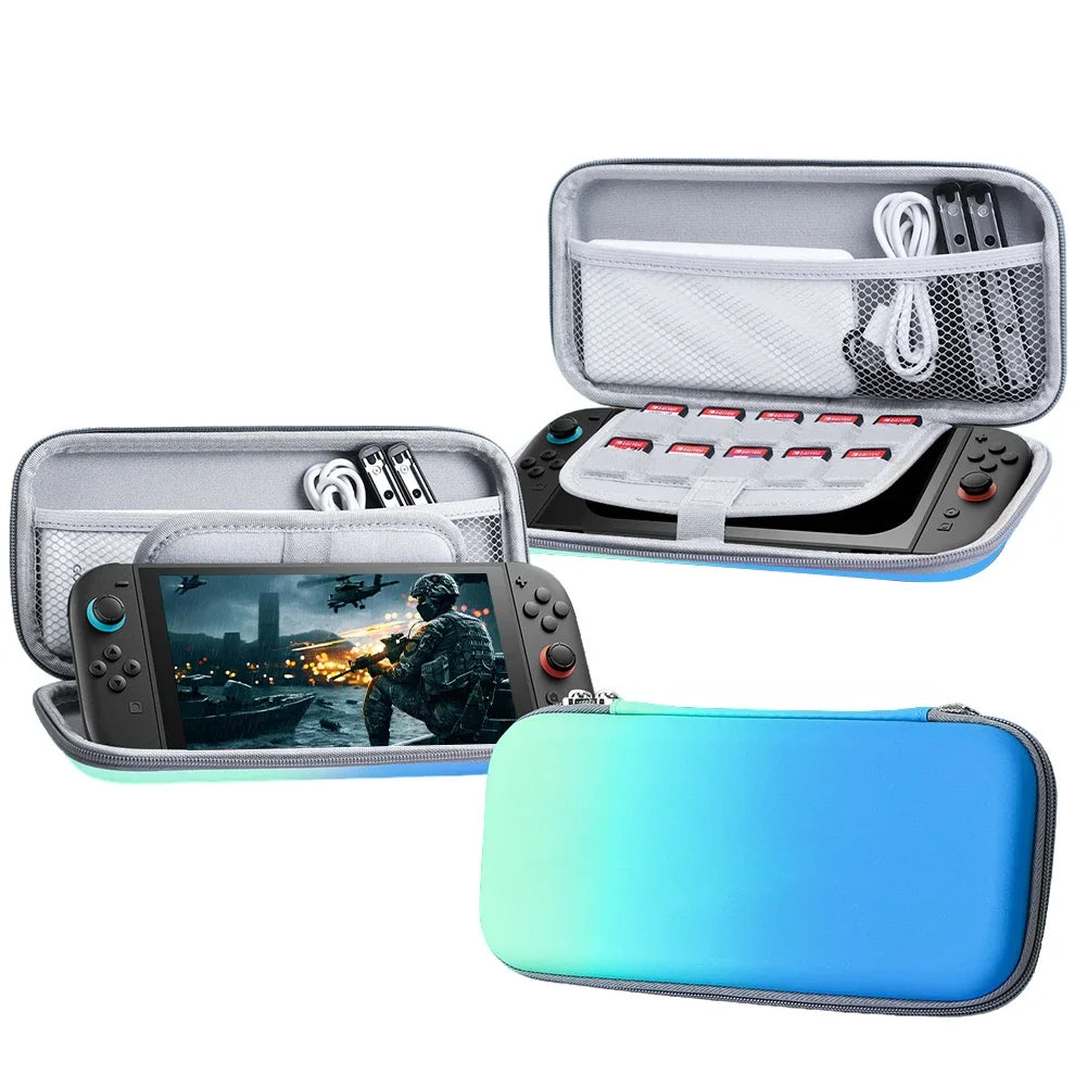 For NS For Switch 2 Game Console Storage Case Portable Carrying Bag Hard Shell NS 2 Console Travel Case with 10 Game Card Slots