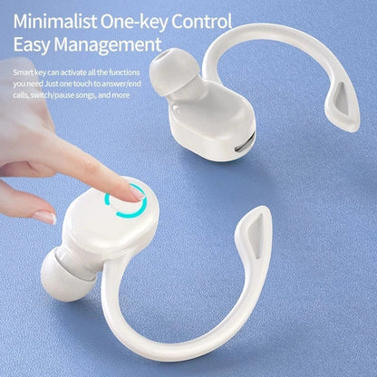 TWS Bluetooth 5.2 Earphones Wireless Headphones Mini Earphones Handsfree Waterproof Sport Music Headset Earbuds with Micphone