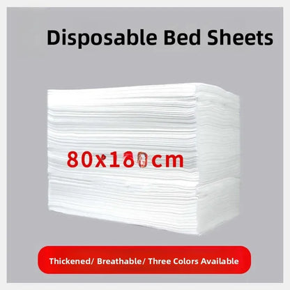 100pcs Disposable Thick Non-Woven Bed Cover Waterproof Breathable