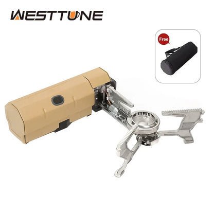 Camping Gas Stove 2670W Portable Folding Cassette Gas Burner Outdoor Picnic Travel Cooking Grill Cooker Heating System