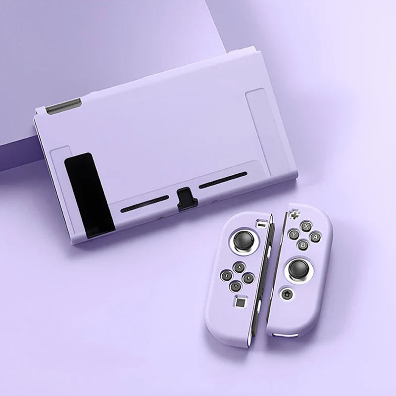 NEW SALE Protective Case Compatible With  Switch OLED Console And Joy-Cons, Switch Can Be Inserted In Dock With Shell