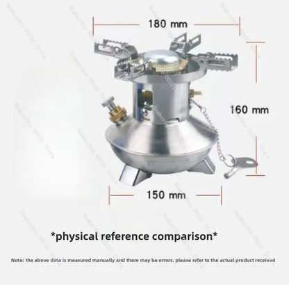Outdoor maintenance-free portable all-in-one outdoor camping and picnic stove