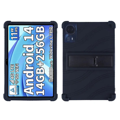 For ODEA S11 10.95inch Tablet Case Tablet Shockproof Cover Android14 Tablet Kids Silicon Stand Protective Shell Soft