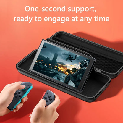 For NS For Switch 2 Game Console Storage Case Portable Carrying Bag Hard Shell NS 2 Console Travel Case with 10 Game Card Slots