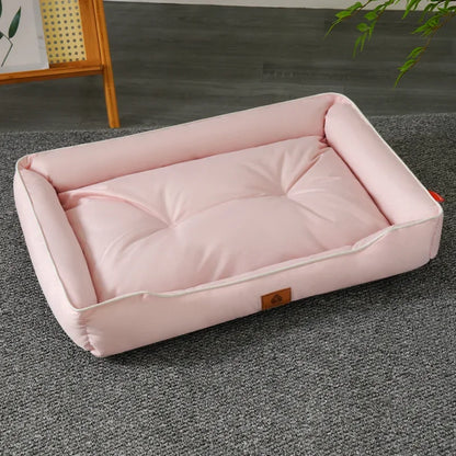 Four Seasons Paw Pet Sofa Dog Beds Waterproof Bottom Soft Fleece Warm Cat Bed House Pet Cushions for Small Medium Large Dogs