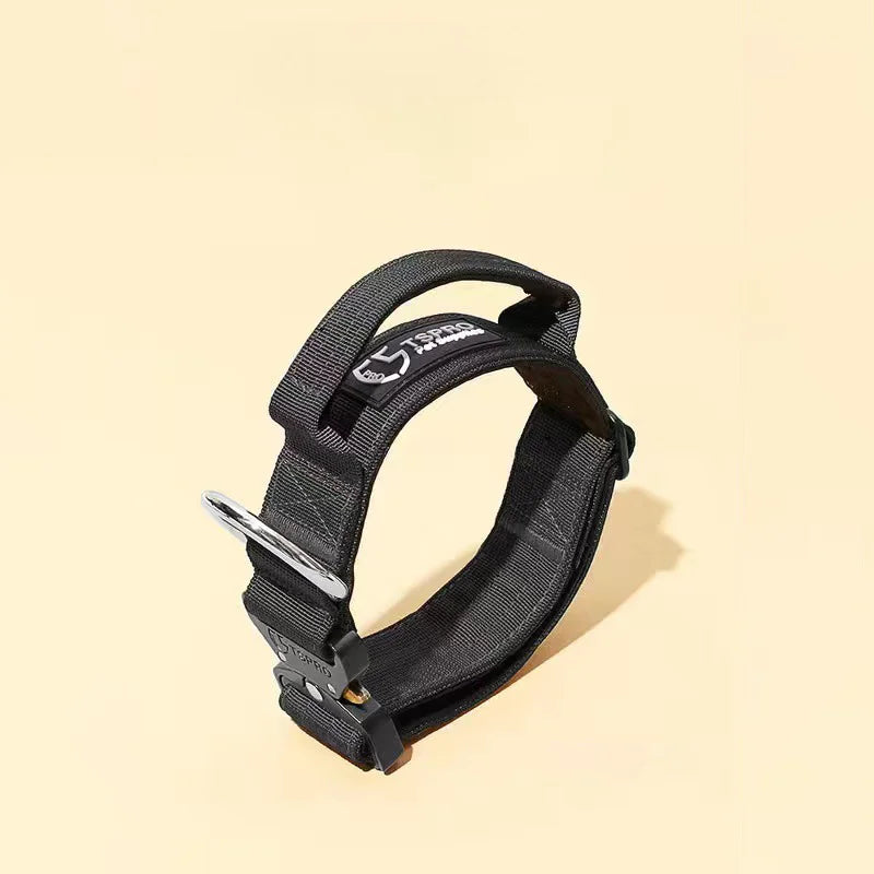 Tactical Dog Collar with Leash - No-Pull Anti-Escape Collar for Large & Medium Dogs, Outdoor Training Pet Collar
