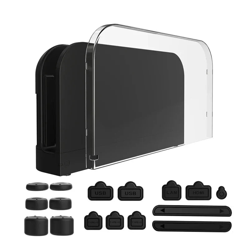 For Switch 2 Dock Protective Shell Anti-scratch Protective Cover Game Console Dust Cover for Switch 2 Console Accessories
