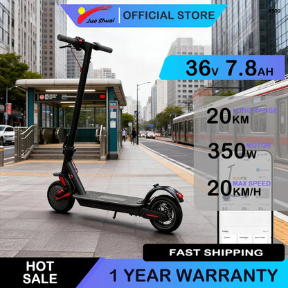 Foldable Smart Electric Scooter for Commuting 36V 500W Motor Escooter 25 Miles Long Range Smart Adult Electric Scooter for APP