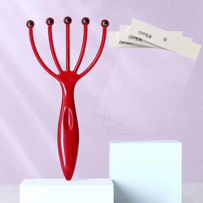 Five-claw Magnetic Bead Handheld Head Scalp Massager Neck Comb Relax SPA Hair Care For Scratching Head Relief Pressure