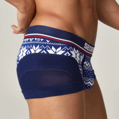 New trendy brand youth underwear, brand men's underwear, ethnic style men's underwear 220206