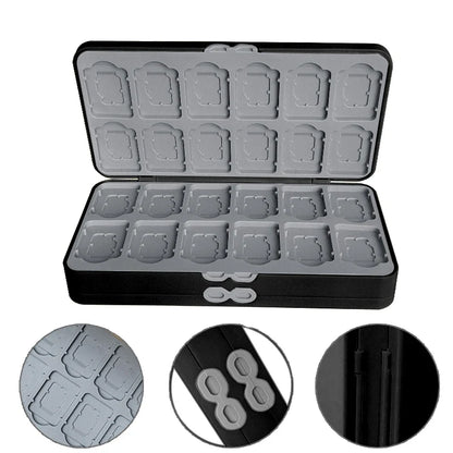 Suitable for Switch1/2 Lite/OLED game card storage box that can hold 48 games